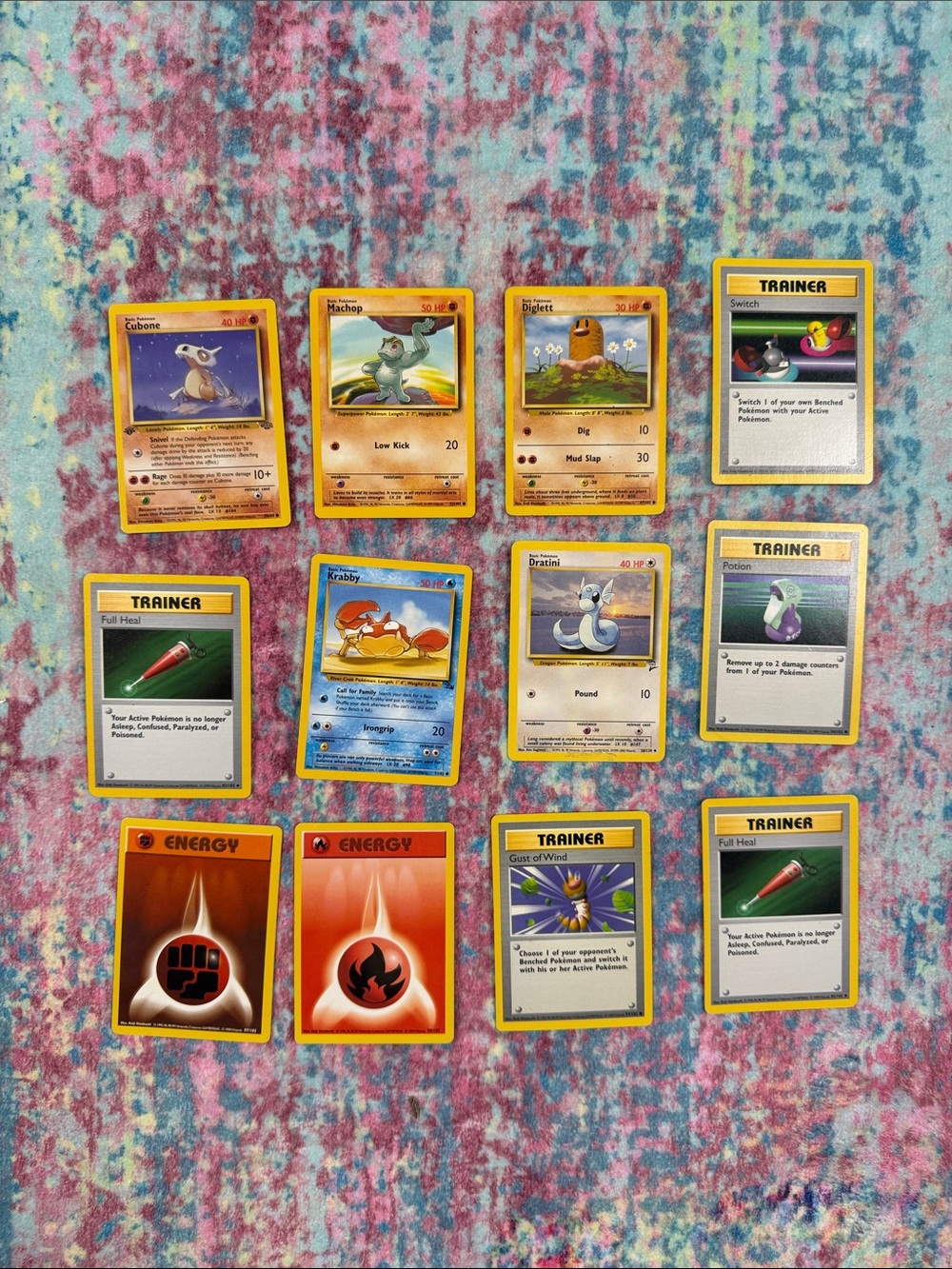 Pokemon Yellow-Bordered Trainer & Energy Card Assortment